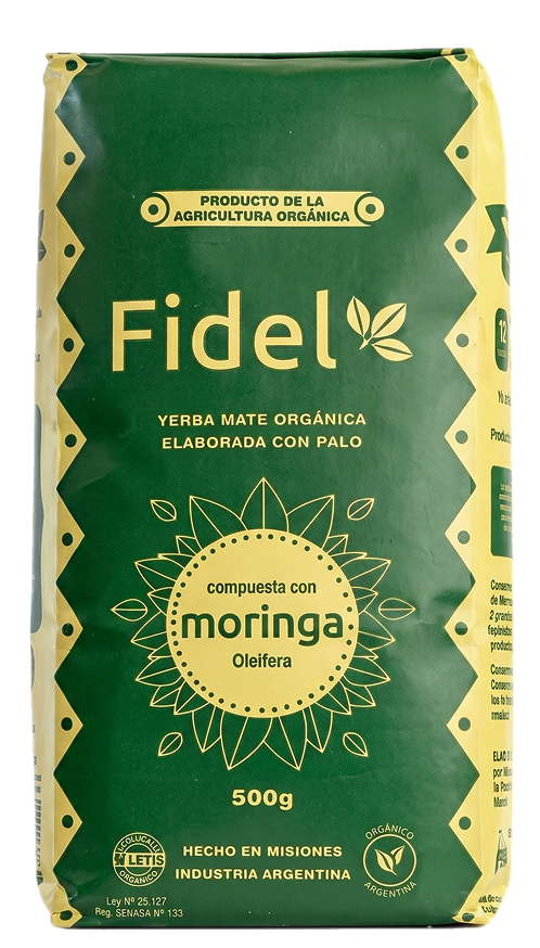 Fidel Organica Compuesta con Moringa, 500 гр.