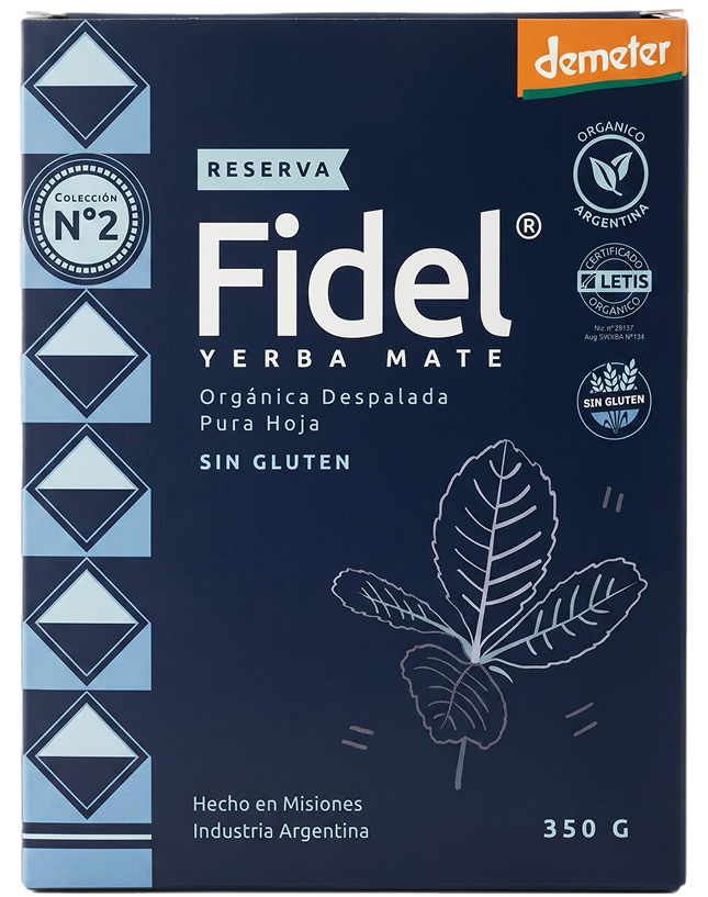 Fidel Reserva Pura Hoja Organica, 350 гр.