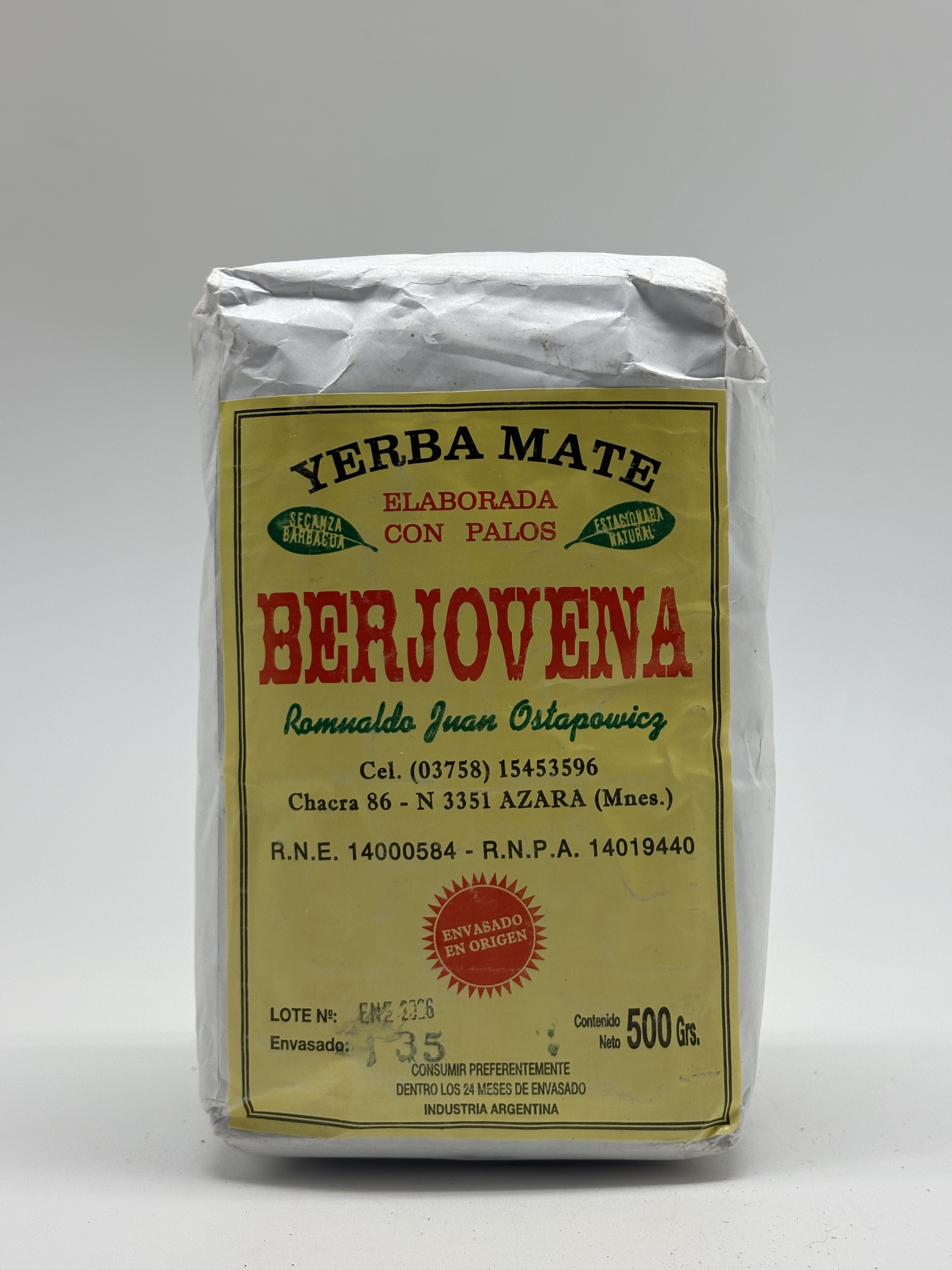 Berjovena, 500 гр.