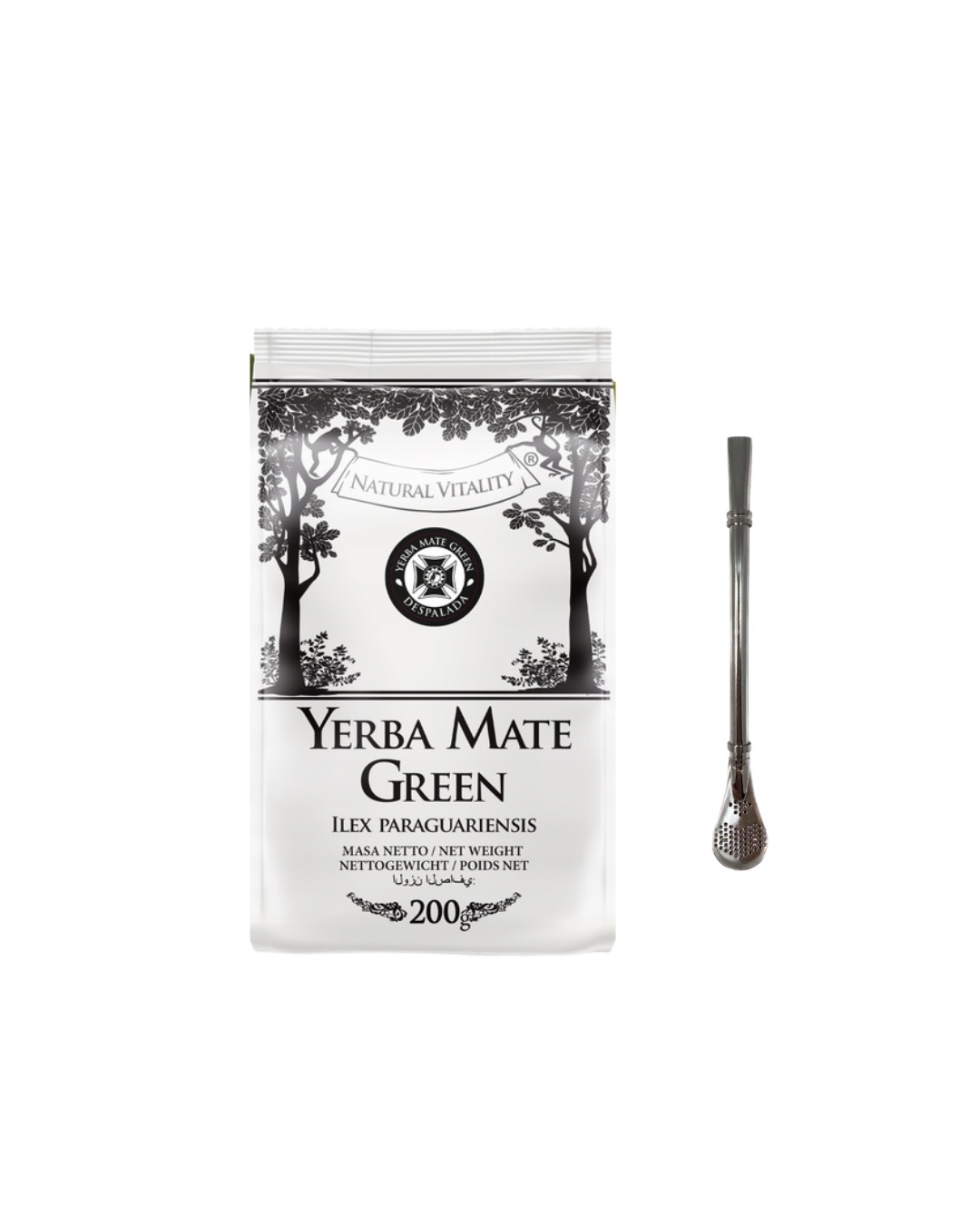 Набор с Mate Green DESPALADA, 200 гр с серебряной бомбильей