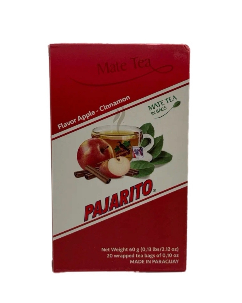 Pajarito in tea bags Apple Cinnamon, 20x3 гр