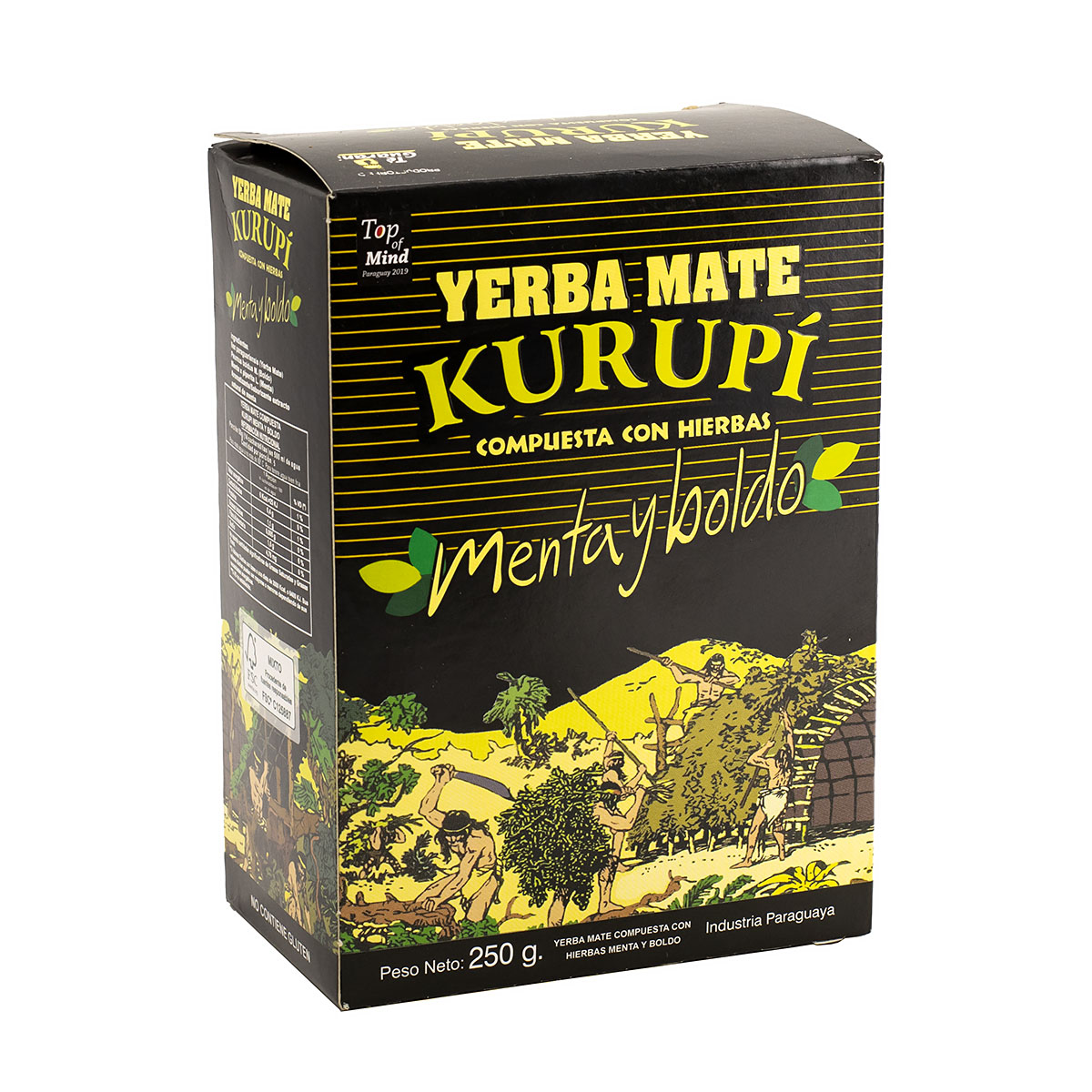 Kurupi Menta y Boldo, 500 гр.