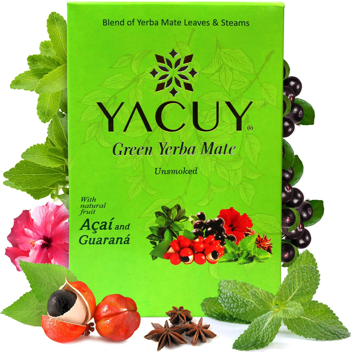 Yacuy Green Acai and Guarana 500 гр.
