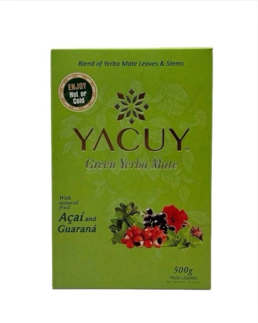 Yacuy Green Acai and Guarana 500 гр.