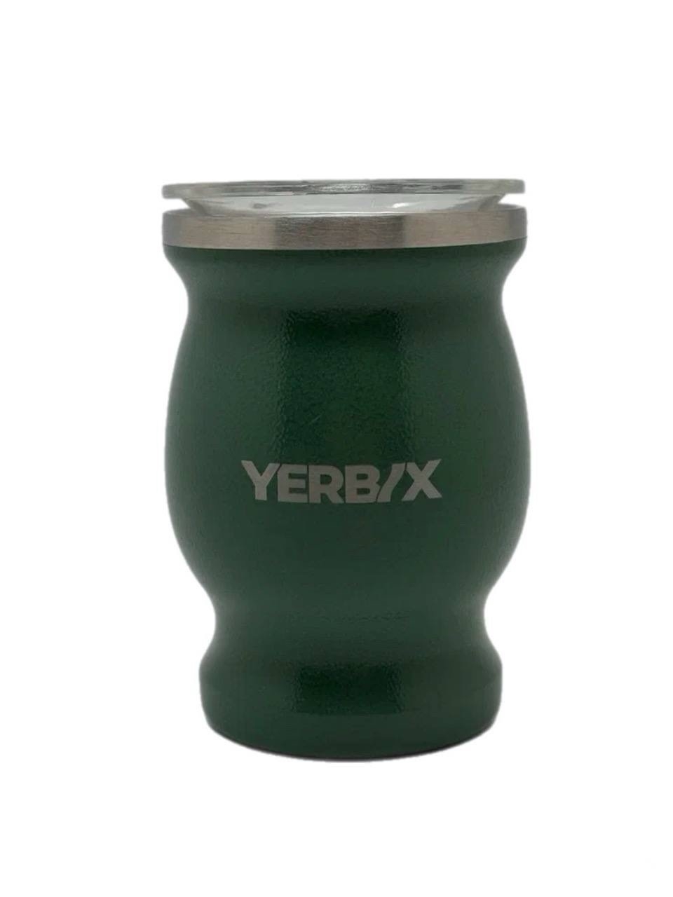 Calabash, Metal, Green, 1 fl oz (250 ml)