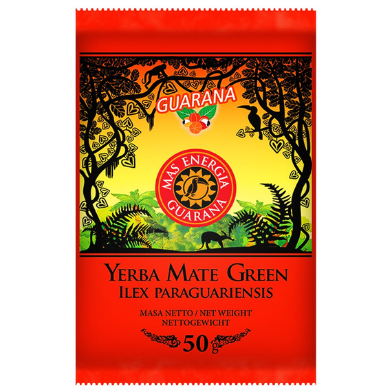 Mate Green MAS ENERGIA GUARANA,  50 гр