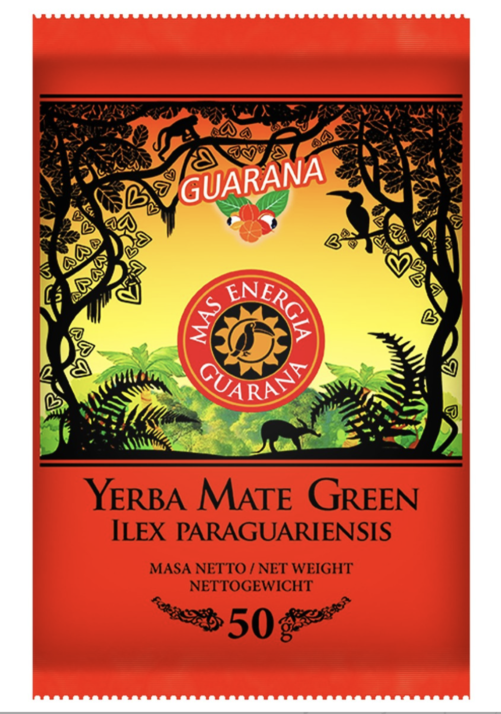 Mate Green MAS ENERGIA GUARANA,  50 гр