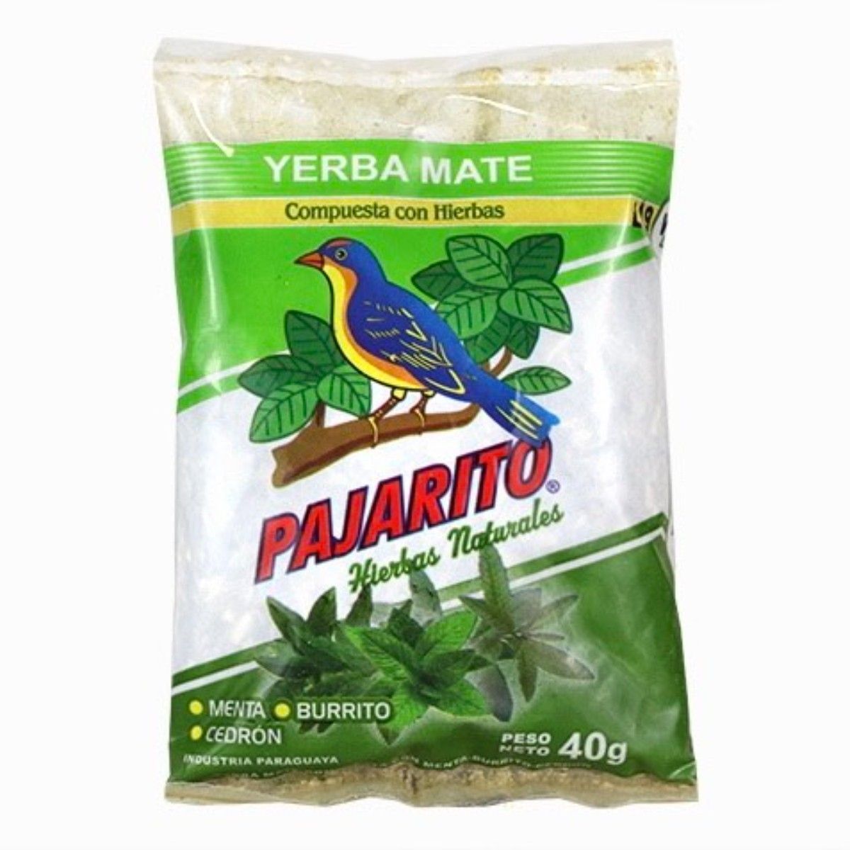 Pajarito Hierbas Naturales, 40 гр.